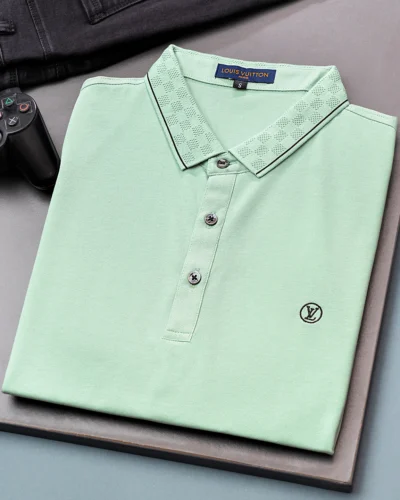 Semi slim fit men's polo shirt | Jade