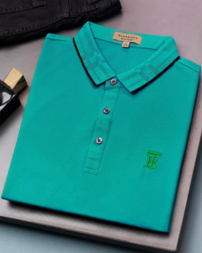 Semi slim fit men's polo shirt | Pest