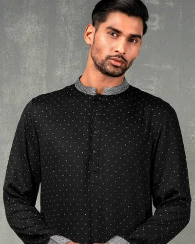 Occult Ethnic Club Panjabi | Jade black