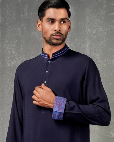 Occult Ethnic Club Panjabi | Space Blue