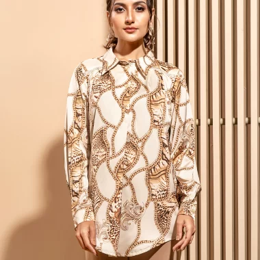 24188 Cream White Casual Top