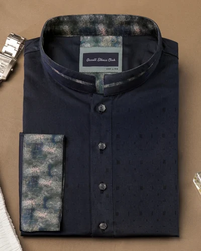 Occult Ethnic Club Panjabi | Navy Blue