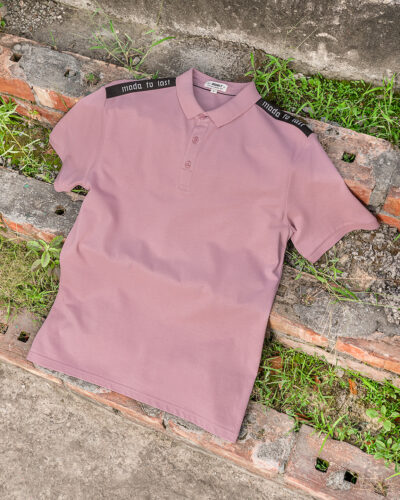 Men’s Polo Shirt | Taffy Pink