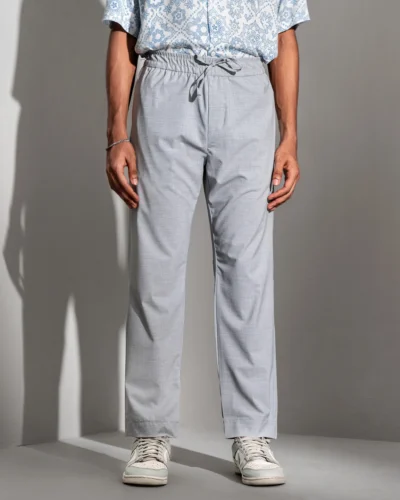 Cotton Stretch Relax Fit Pull On Pant | Cloud