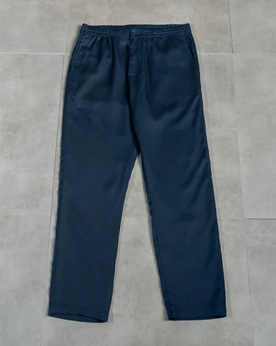 Cotton Stretch Relax Fit Pull On Pant | Navy