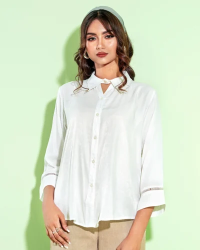 Female Casual Top | White