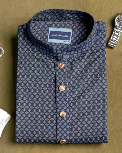 Occult Ethnic Club Panjabi | Navy Blue