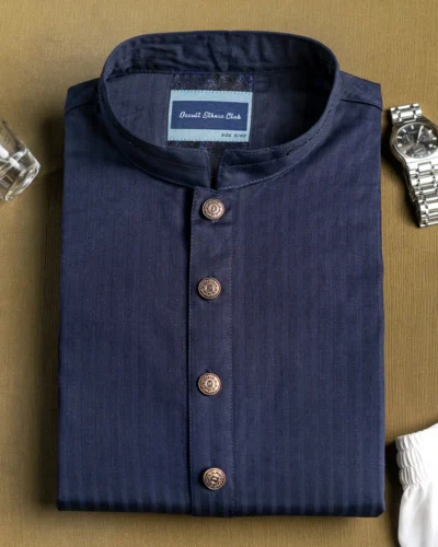 Occult Ethnic Club Panjabi | Navy Blue