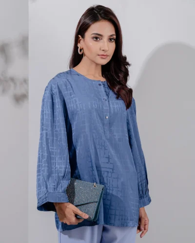 Female Casual Top | Twilight Blue