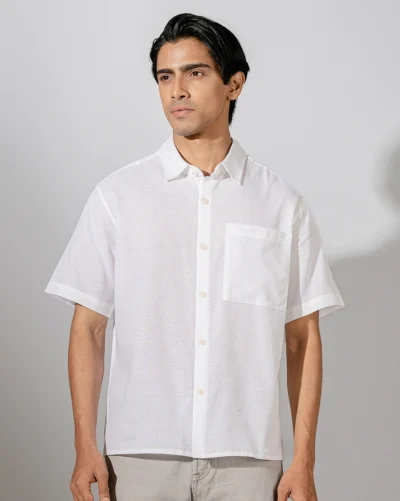 Occult Regular Fit Shirt | White