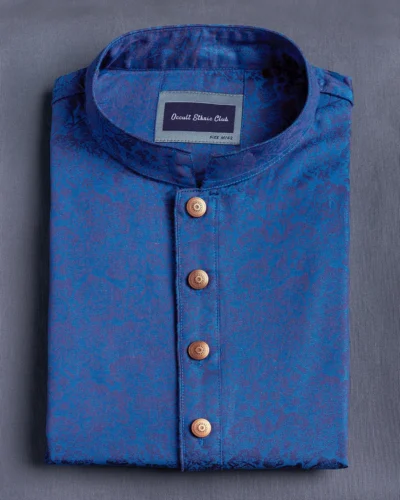 Occult Ethnic Club Panjabi | Royal Blue