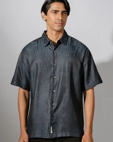 Occult Regular Fit Shirt | Steel Blue