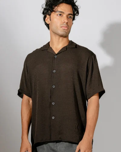 Occult Havana Cuban Shirt | Black