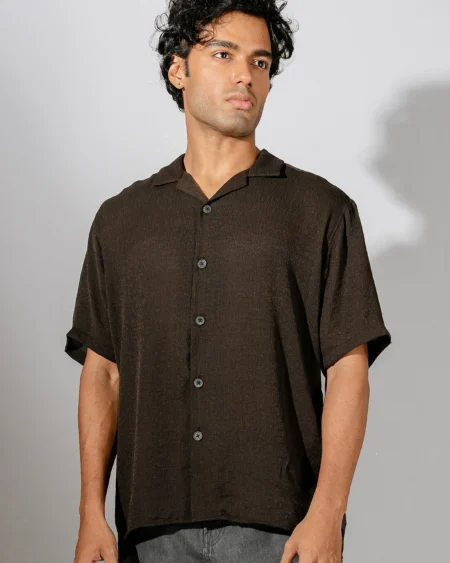 Occult Havana Cuban Shirt | Black