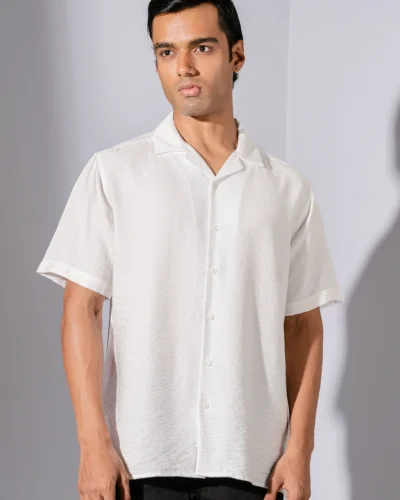 Occult Havana Cuban Shirt | White