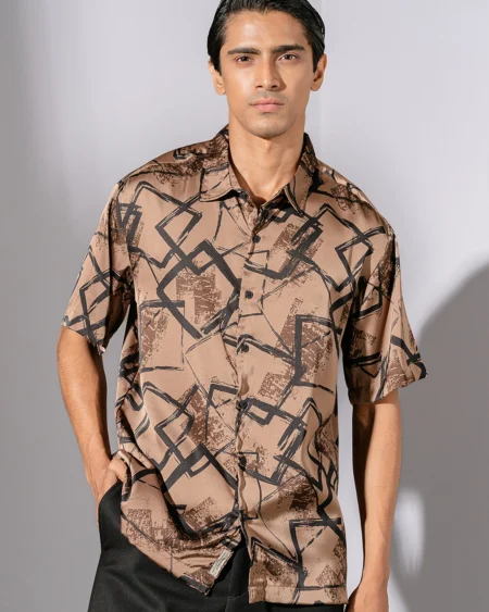 Occult Havana Cuban Shirt  | Oil Black