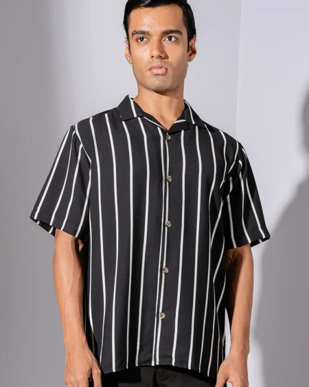 Occult Havana Cuban Shirt  | Oil Black