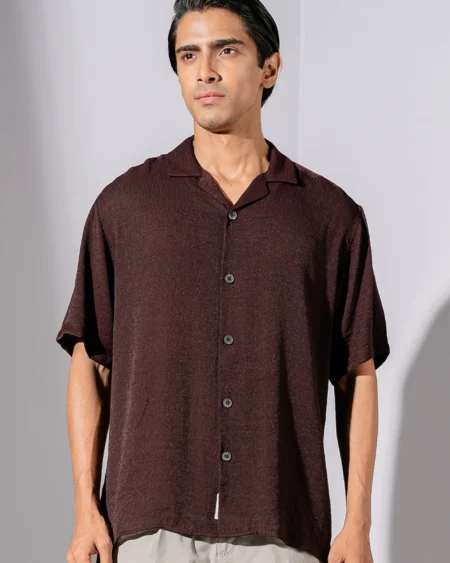 Occult Havana Cuban Shirt | Rasin Purple