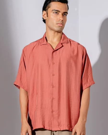 Occult Havana Cuban Shirt  | Brick Red