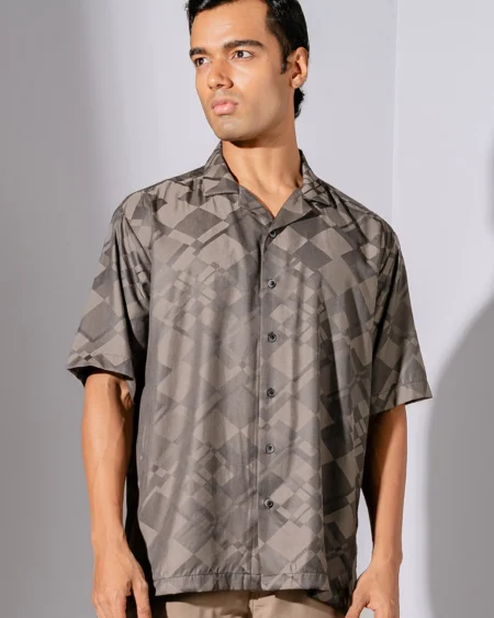 Occult Havana Cuban Shirt | Dark Shadow
