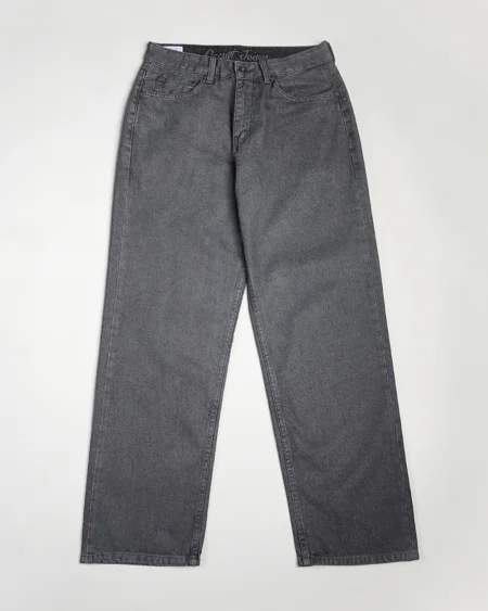 Cotton non-stretch loose fit 5 pocket jeans