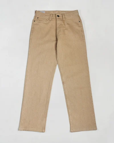 Cotton non-stretch loose fit 5 pocket jeans