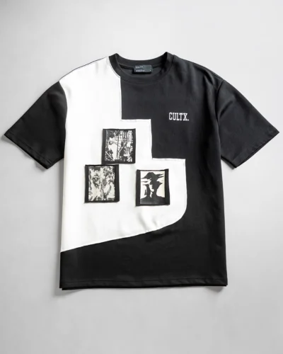 Men's T-shirt | Black White