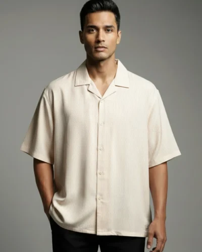 Occult Havana Cuban Shirt | Cream