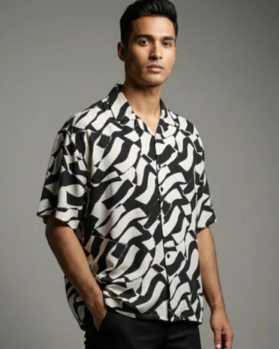 Occult Havana Cuban Shirt | Beige