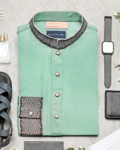 Occult Ethnic Club Panjabi | Delph Blue