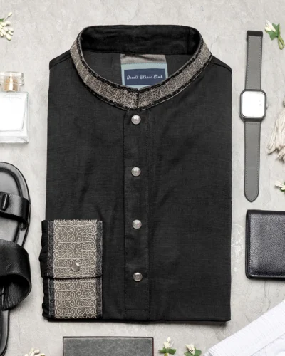 Occult Ethnic Club Panjabi | Jade Black