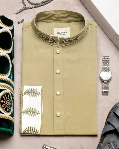 Zaviyar Premium Panjabi | Oyster