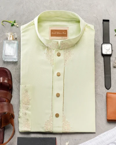 Occult Ethnic Club Panjabi |  Sage green