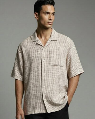 Occult Havana Cuban Shirt | Khaki