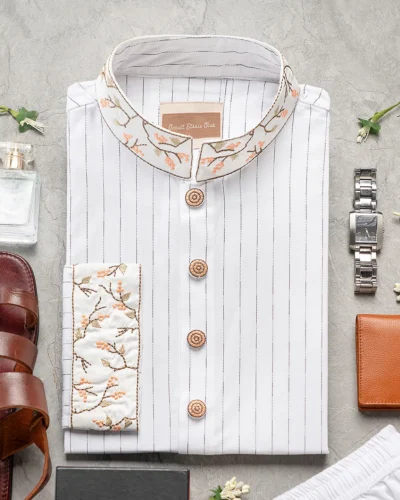 Occult Ethnic Club Panjabi | White