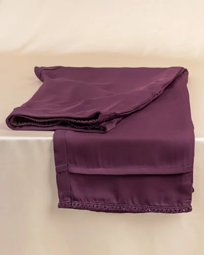 Female Bottom Pant | Eggplant Purple