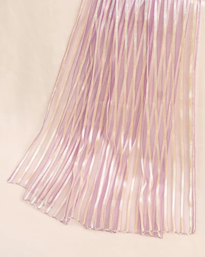 Premium Organza Dupatta | Light Purple